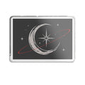 Hantai No Hoshi logo- Moon & Star Decorative Magnet — Celestial Crescent Planet Design